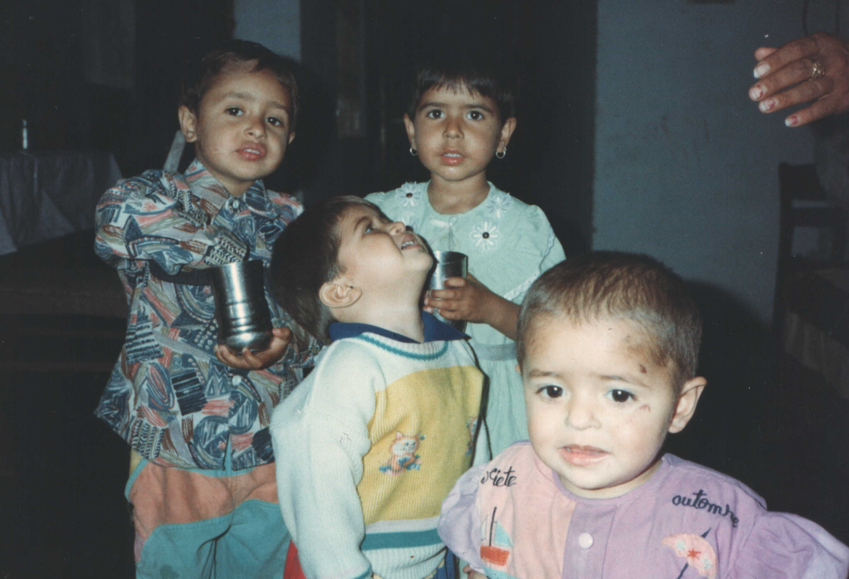 Chilling with cousins